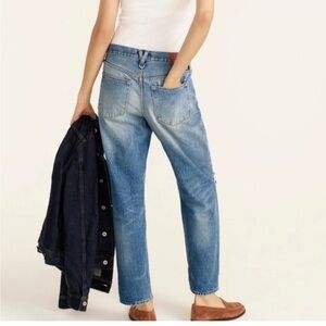 J. Crew Slouchy boyfriend Relaxed Blue Jeans, SZ 29